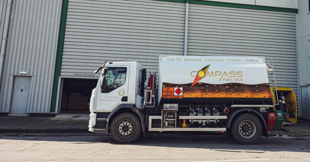 Compass Fuels Delivery Fuel Tanker Wagon Diesel HVO Kerosene Adblue